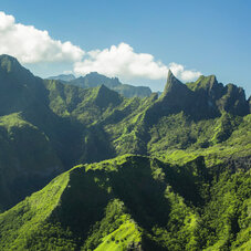 Tahiti mountain