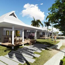 Villa beach view