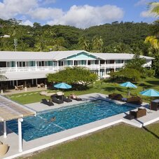 Pool and Lodge