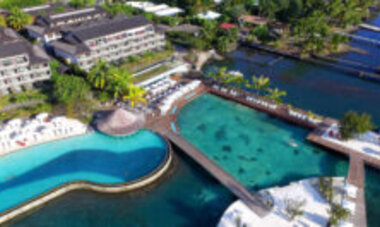 Spacifica Travel Te Moana Tahiti Resort Aerial