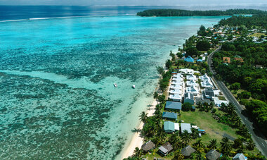 Niu Beach Aerial