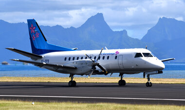Air Rarotonga - Saab 340A / Tahiti Saab 340A in Tahiti - Air Rarotonga